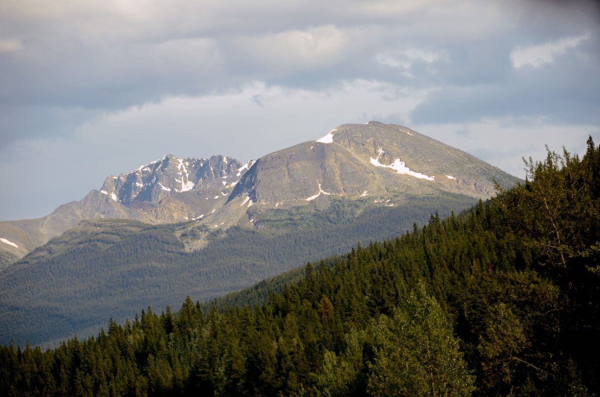 29 Unnamed Mountain Near Mount Fitzwilliam From Highway 16 Between Mount Robson And Jasper